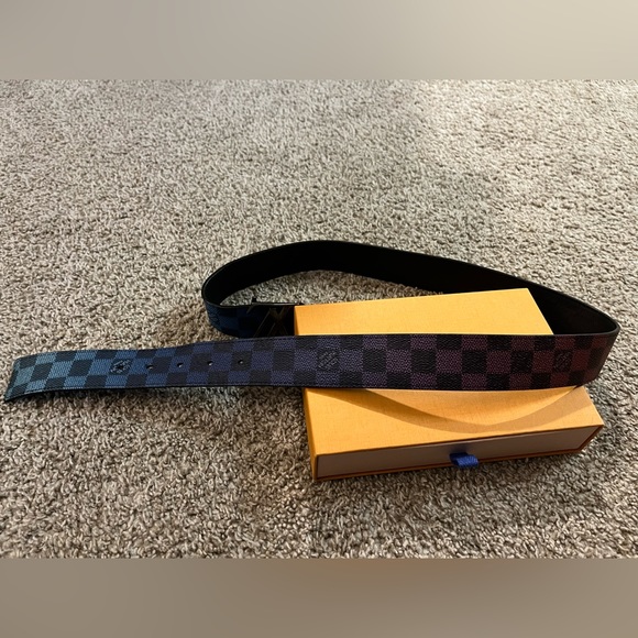 Louis Vuitton LV Initial Rainbow Damier Belt - Picture 3 of 5